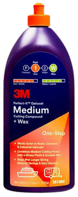 3m36106 Perfect It Medium Cutting Compound And Wax