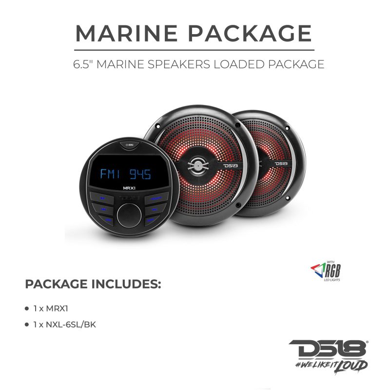 Ds18 Mrx1 Marine Paket Crni